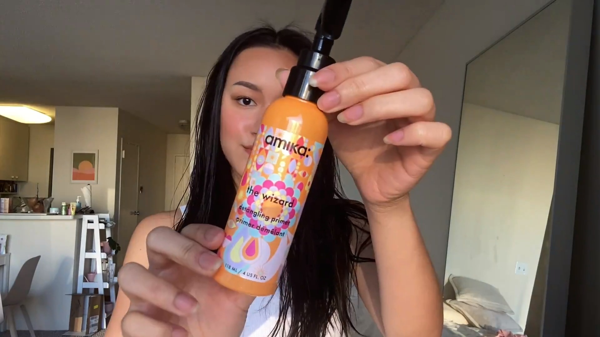 The Wizard Detangling Hair Primer amika Sephora